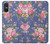 S3265 Vintage Flower Pattern Case For Sony Xperia 10 VI