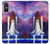 S3913 Colorful Nebula Space Shuttle Case For Sony Xperia 10 VI