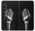 S1672 Retro Microphone Jazz Music Case For Sony Xperia 1 VI