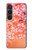 S2543 Japanese Kimono Style Flower Pattern Case For Sony Xperia 1 VI