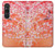 S2543 Japanese Kimono Style Flower Pattern Case For Sony Xperia 1 VI