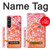 S2543 Japanese Kimono Style Flower Pattern Case For Sony Xperia 1 VI