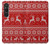 S2835 Christmas Reindeer Knitted Pattern Case For Sony Xperia 1 VI