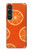 S3946 Seamless Orange Pattern Case For Sony Xperia 1 VI