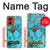 S2685 Aqua Turquoise Gemstone Graphic Printed Case For Motorola Moto G Stylus 5G (2024)