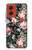 S2727 Vintage Rose Pattern Case For Motorola Moto G Stylus 5G (2024)