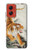 S2751 Chinese Tiger Brush Painting Case For Motorola Moto G Stylus 5G (2024)