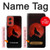 S2955 Wolf Howling Red Moon Case For Motorola Moto G Stylus 5G (2024)