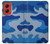 S2958 Army Blue Camo Camouflage Case For Motorola Moto G Stylus 5G (2024)