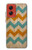 S3033 Vintage Wood Chevron Graphic Printed Case For Motorola Moto G Stylus 5G (2024)