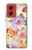 S3035 Sweet Flower Painting Case For Motorola Moto G Stylus 5G (2024)
