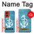 S3053 Marine Anchor Blue Case For Motorola Moto G Stylus 5G (2024)