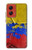 S3306 Colombia Flag Vintage Football Graphic Case For Motorola Moto G Stylus 5G (2024)