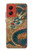 S3541 Dragon Cloud Painting Case For Motorola Moto G Stylus 5G (2024)