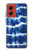 S3671 Blue Tie Dye Case For Motorola Moto G Stylus 5G (2024)