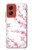 S3707 Pink Cherry Blossom Spring Flower Case For Motorola Moto G Stylus 5G (2024)