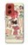 S3820 Vintage Cowgirl Fashion Paper Doll Case For Motorola Moto G Stylus 5G (2024)