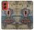 S3955 Vintage Keyhole Weather Door Case For Motorola Moto G Stylus 5G (2024)