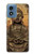 S0344 Buddha Rock Carving Case For Motorola Moto G Play 4G (2024)