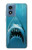 S0830 White Shark Case For Motorola Moto G Play 4G (2024)