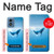 S0843 Blue Whale Case For Motorola Moto G Play 4G (2024)