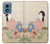 S0889 Japan Art Kimono Case For Motorola Moto G Play 4G (2024)