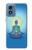 S2295 Bhuddha Aura Chakra Balancing Healing Case For Motorola Moto G Play 4G (2024)