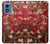 S2414 Red Blossoming Almond Tree Van Gogh Case For Motorola Moto G Play 4G (2024)