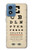 S2502 Eye Exam Chart Decorative Decoupage Poster Case For Motorola Moto G Play 4G (2024)