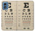 S2502 Eye Exam Chart Decorative Decoupage Poster Case For Motorola Moto G Play 4G (2024)