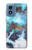 S2724 White Dragon Pool Lui Haisu Case For Motorola Moto G Play 4G (2024)