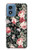 S2727 Vintage Rose Pattern Case For Motorola Moto G Play 4G (2024)