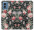 S2727 Vintage Rose Pattern Case For Motorola Moto G Play 4G (2024)