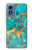 S2906 Aqua Turquoise Stone Case For Motorola Moto G Play 4G (2024)