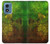 S3202 Radioactive Nuclear Hazard Symbol Case For Motorola Moto G Play 4G (2024)