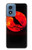 S3328 Crow Red Moon Case For Motorola Moto G Play 4G (2024)