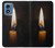 S3530 Buddha Candle Burning Case For Motorola Moto G Play 4G (2024)