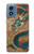 S3541 Dragon Cloud Painting Case For Motorola Moto G Play 4G (2024)