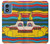 S3599 Hippie Submarine Case For Motorola Moto G Play 4G (2024)