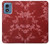 S3817 Red Floral Cherry blossom Pattern Case For Motorola Moto G Play 4G (2024)