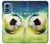 S3844 Glowing Football Soccer Ball Case For Motorola Moto G Play 4G (2024)