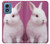 S3870 Cute Baby Bunny Case For Motorola Moto G Play 4G (2024)