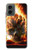 S0863 Hell Fire Skull Case For Motorola Moto G 5G (2024)