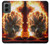 S0863 Hell Fire Skull Case For Motorola Moto G 5G (2024)