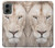 S2399 White Lion Face Case For Motorola Moto G 5G (2024)