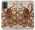 S2801 Vintage Octopus Case For Motorola Moto G 5G (2024)