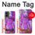S2907 Purple Turquoise Stone Case For Motorola Moto G 5G (2024)