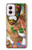 S1702 Tiki Man Toilet Case For Motorola Moto G Power 5G (2024)