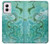 S2653 Dragon Green Turquoise Stone Graphic Case For Motorola Moto G Power 5G (2024)
