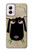 S2826 Cute Cartoon Unsleep Black Sheep Case For Motorola Moto G Power 5G (2024)